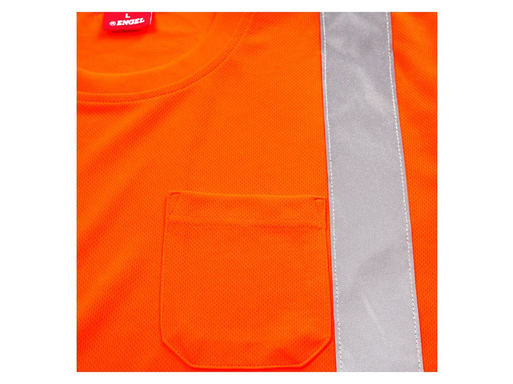 T-Shirt Safety F-Engel arancio segnaletico - Caola