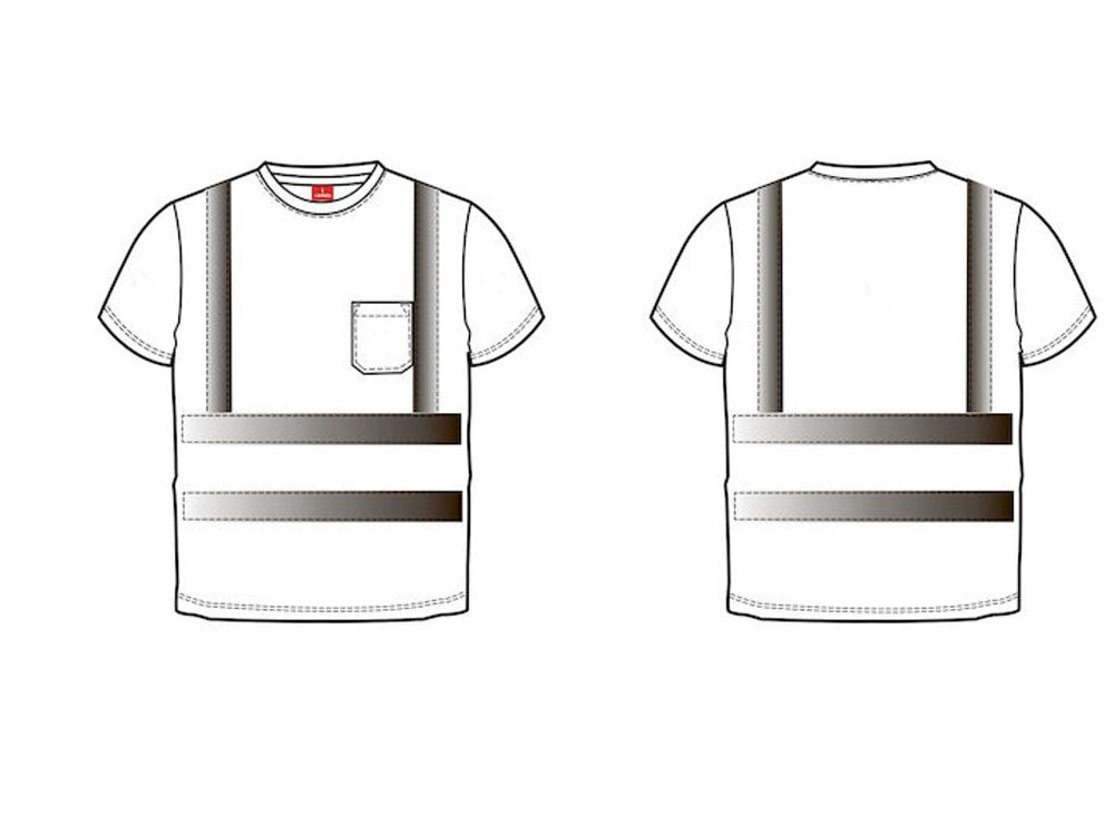 T-Shirt Safety F-Engel arancio segnaletico - Caola