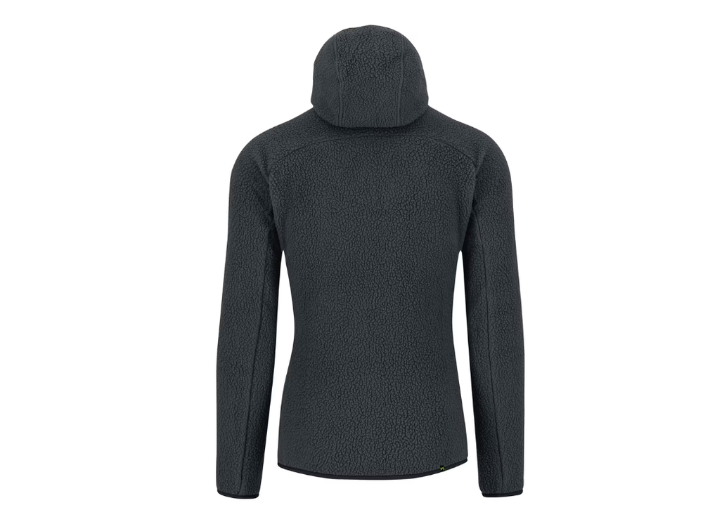 Karpos Moiazza Retrò Hoodie Fleece in stile vintage anni '80  nero immagine posteriore