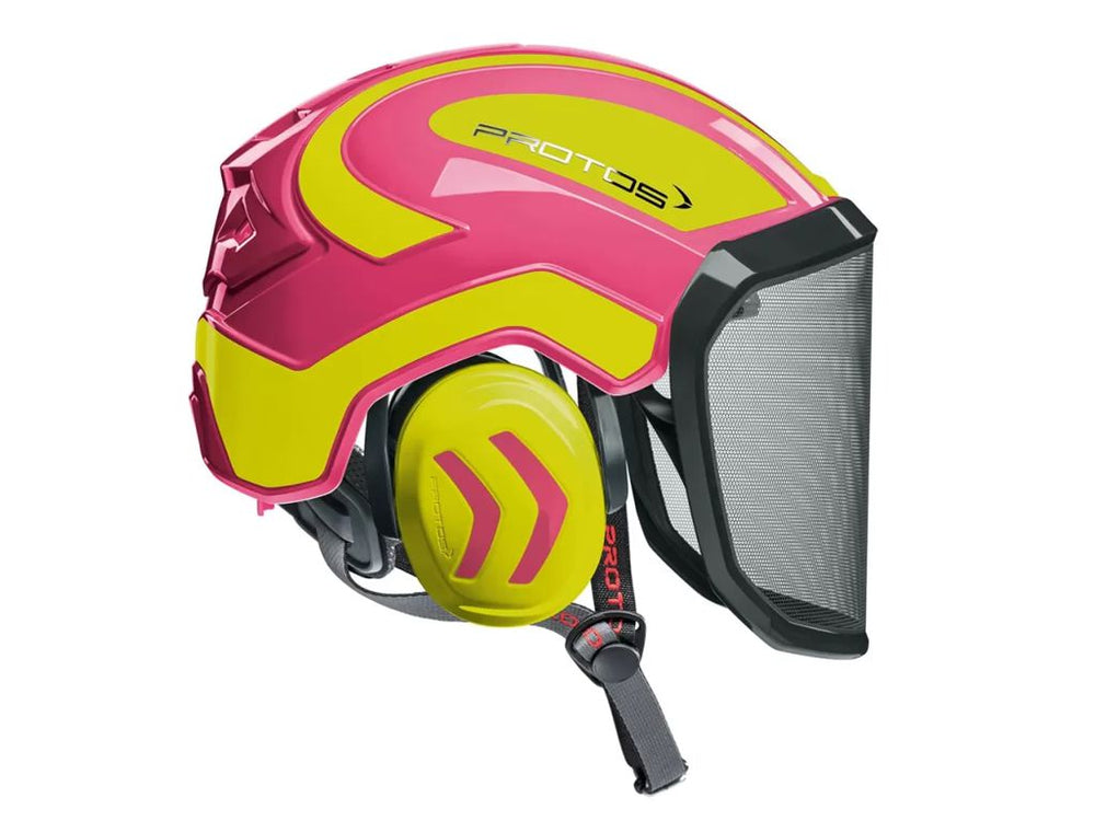 Casco sicurezza PROTOS PFANNER ARBORIST con laccetto - Caola