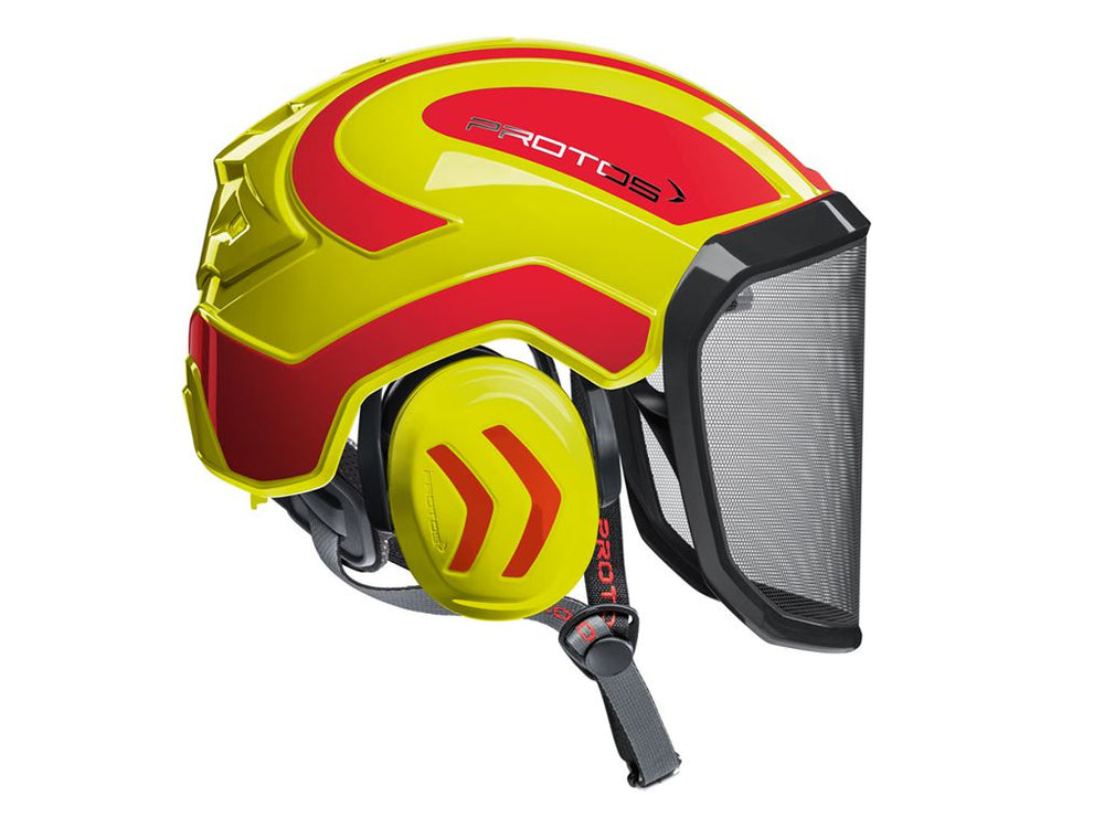Casco sicurezza PROTOS PFANNER ARBORIST con laccetto - Caola