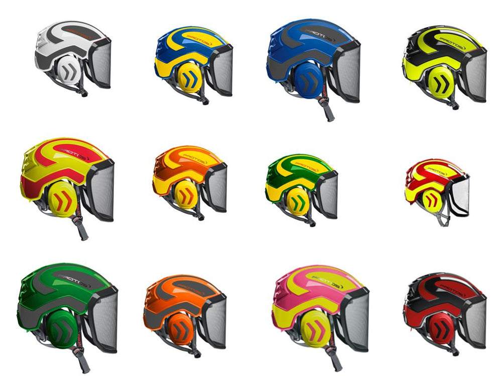 Casco sicurezza PROTOS PFANNER ARBORIST con laccetto - Caola