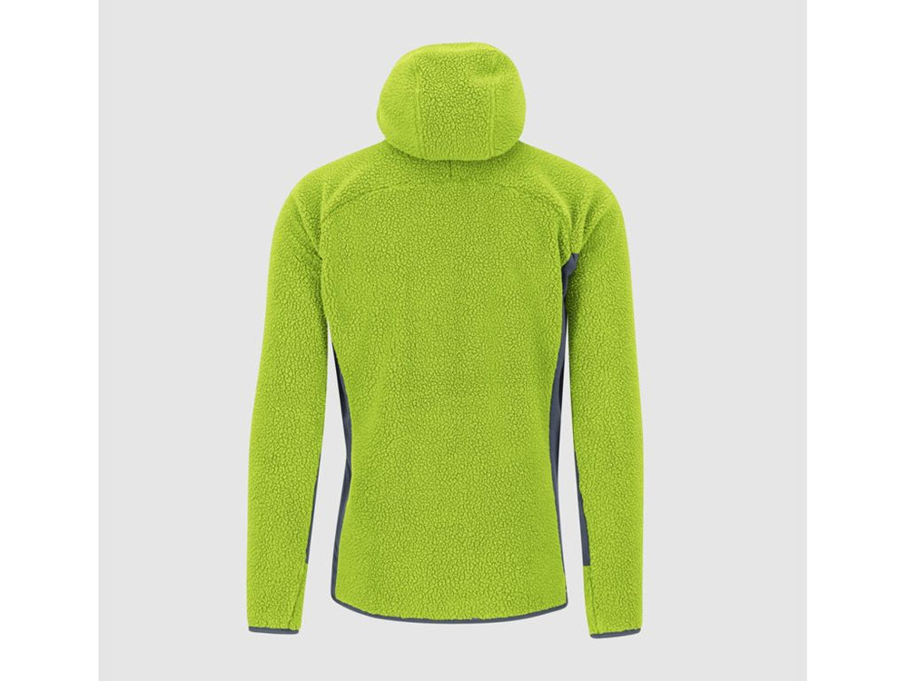 Felpa funzionale  Hoodie Fleece Limegreen- KARPOS - Caola