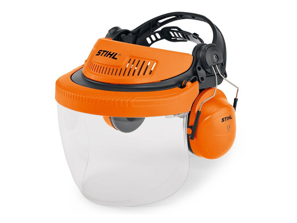 Protezione viso con visiera in Policarbonato e cuffie G500 - GPC 28 STIHL - Caola
