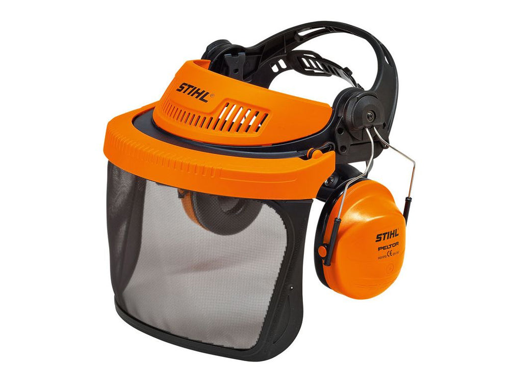 Protezione viso con visiera in Nylon e cuffie G500 - GPA 28 STIHL - Caola