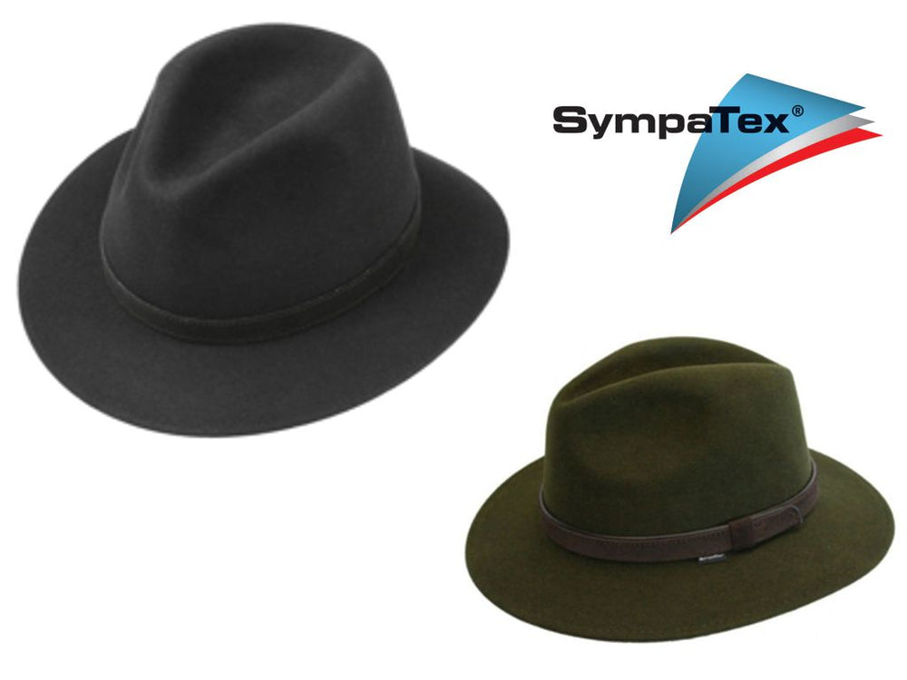 Cappello da pioggia Sympatex in lana - Caola