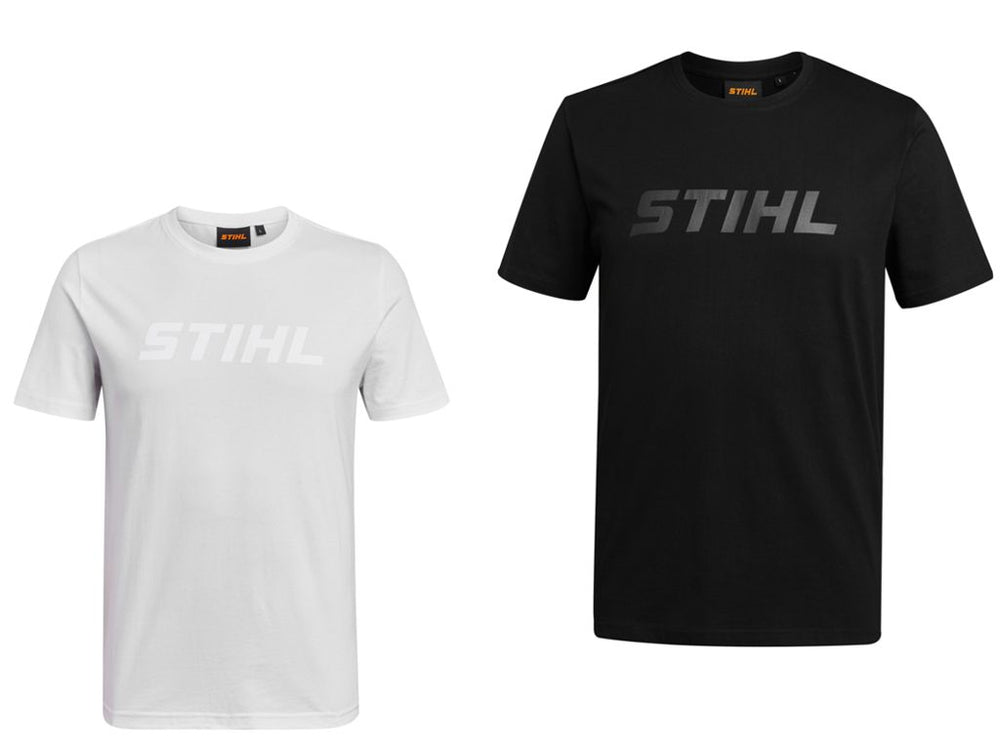 Maglietta t-shirt WHITE LOGO / BLACK LOGO STIHL - Caola