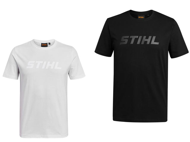 Maglietta t-shirt WHITE LOGO / BLACK LOGO STIHL - Caola