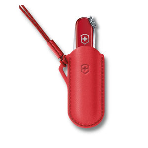 Fodero in pelle rosso VICTORINOX 4.0670