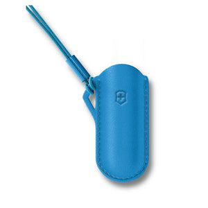 Fodero in pelle blu VICTORINOX 4.0670.2