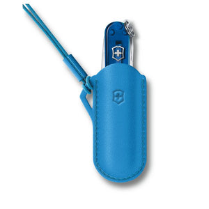 Fodero in pelle blu VICTORINOX 4.0670.2