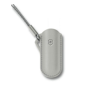 Fodero in pelle grigio VICTORINOX 4.0670.31