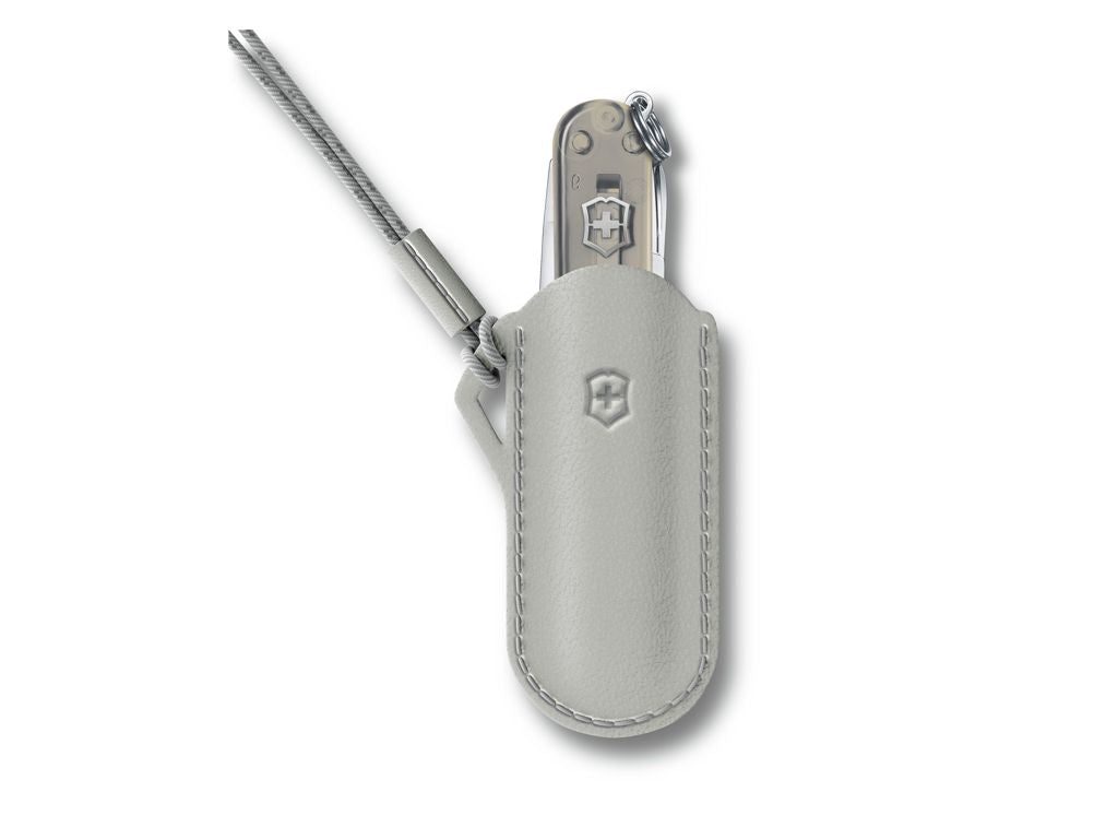 Fodero in pelle grigio VICTORINOX 4.0670.31