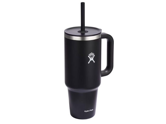 Hydro Flask 40 oz All Around Travel Tumbler con cannuccia flessibile e manico ergonomico