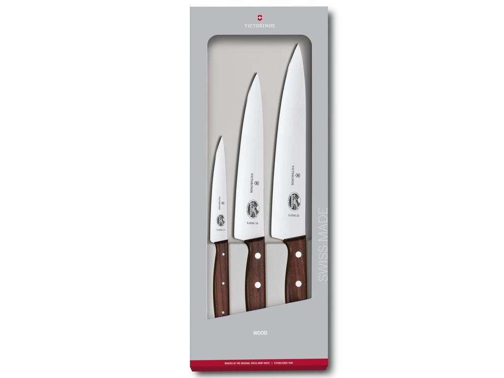 Set di Coltelli da Cucina Wood - Victorinox 5.1050.3G