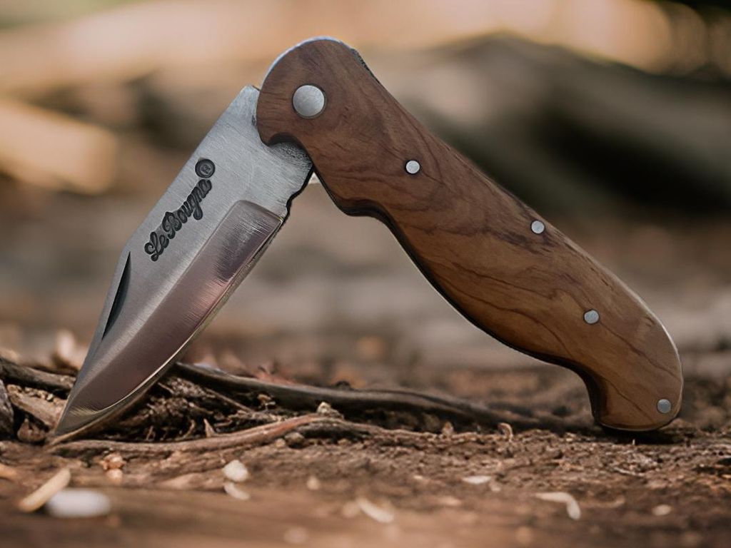 Coltello da Tasca "Bélier" - Manico in Teak