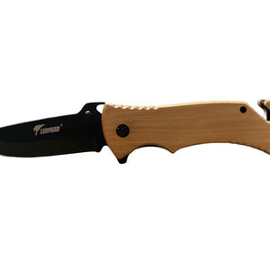 Coltello da Tasca Pompiere 12.5 cm - Teak