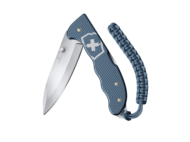 Victorinox Evoke Alox Limited Edition 2026 Bleu Glacier coltello pieghevole