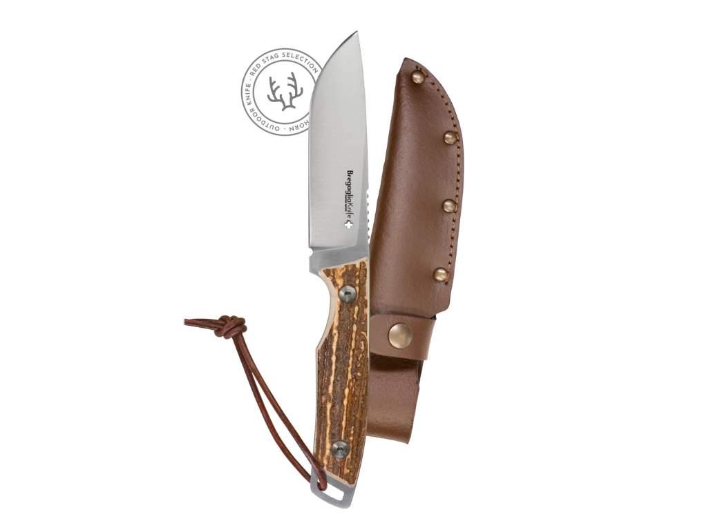 Coltello Maloja Lama Lunga Full Tang cervo - Bregaglia Knife