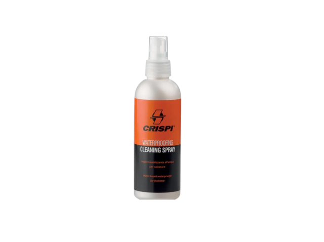 CRISPI® Spray Waterproof Tubetto impermeabilizzante per scarponi in nabuk, pelle scamosciata e tessuto.