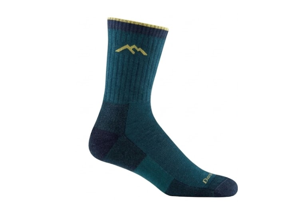 Calze da trekking da uomo Hiker Micro Crew in lana Merino dark teal