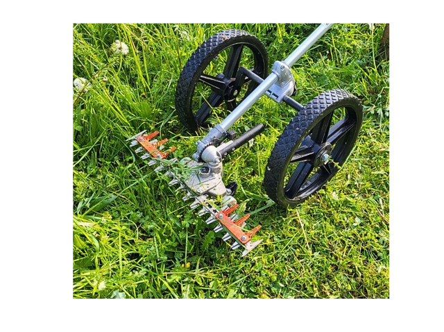 Kit ruote regolabili in altezza per ECHO DTT-2100 falciatore a barra