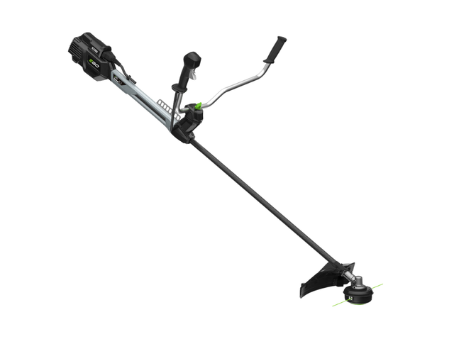 Decespugliatore elettrico professionale EGO BCX3800 con manubrio doppio e motore brushless.