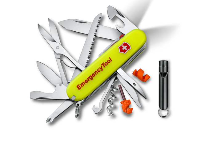 Victorinox Huntsman Lite Emergency Tool 91 mm giallo coltello svizzero