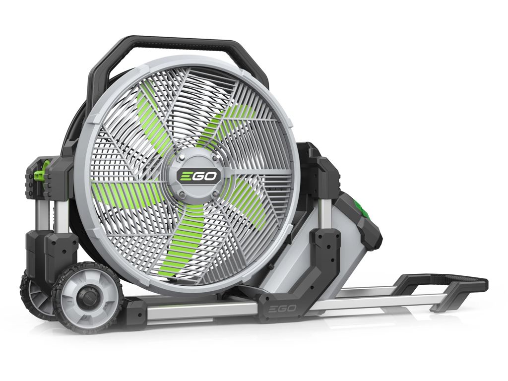 Ventilatore a Batteria EGO FN1800E con Nebulizzazione