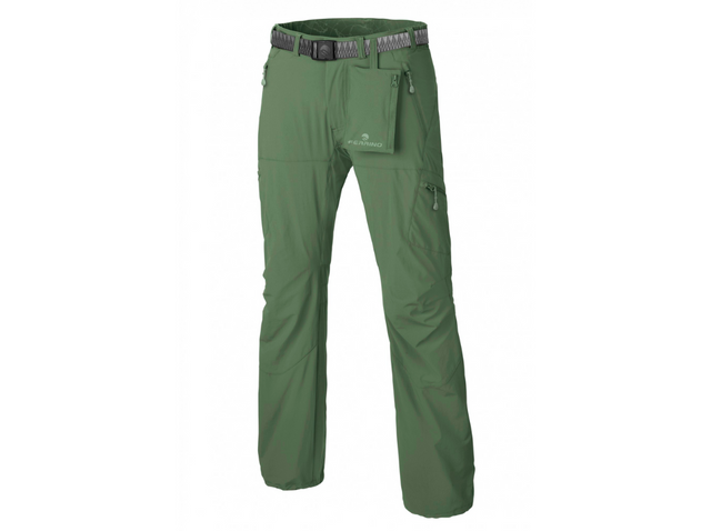 Pantalone tecnico da uomo per trekking e attività outdoor, colore neutro, resistente, traspirante e con tasche funzionali.