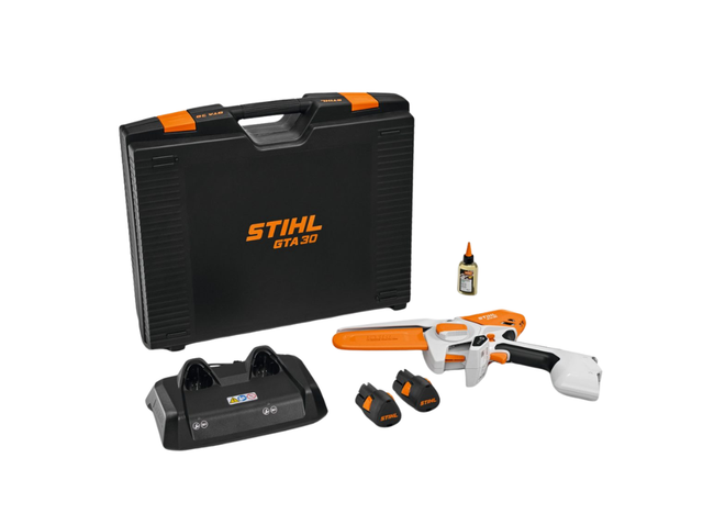 Mini potatore a batteria STIHL GTA 30 Set con 2 batterie e caricatore