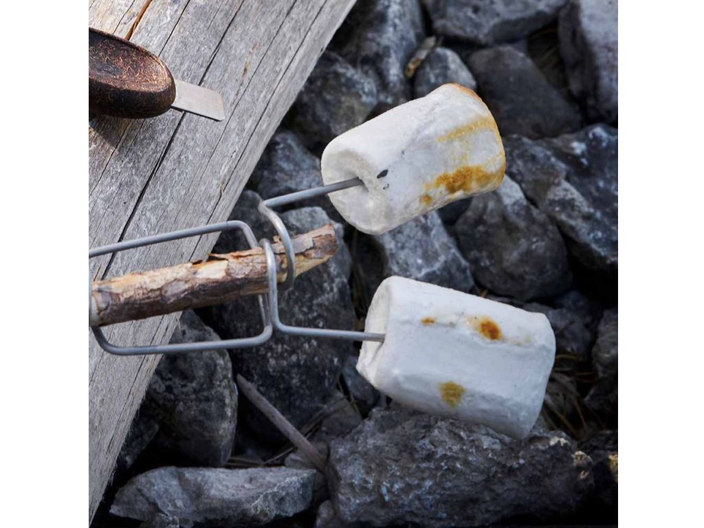 Pack de 2 fourchettes à feu de grand-père