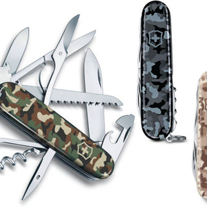 Huntsman Victorinox Camouflage - Classico, Desert e Navy