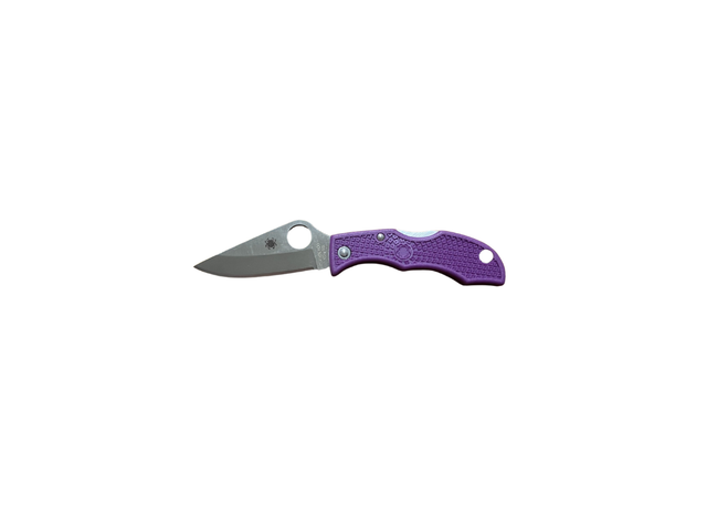 Spyderco Ladybug 3 Violett coltello pieghevole compatto con lama VG-10 e manico FRN viola