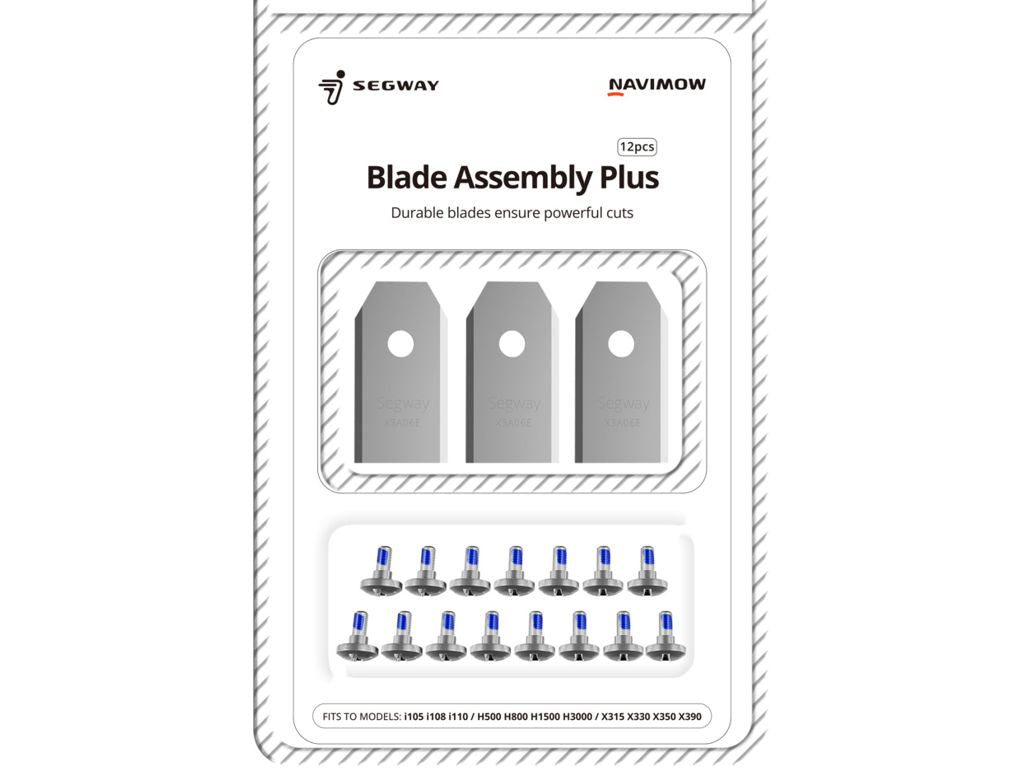 Kit di 12 lame per robot rasaerba SEGWAY NAVIMOW