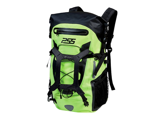 PSS X-treme Backpack impermeabile in LKW-Plane con chiusura roll-top e porta-casco
