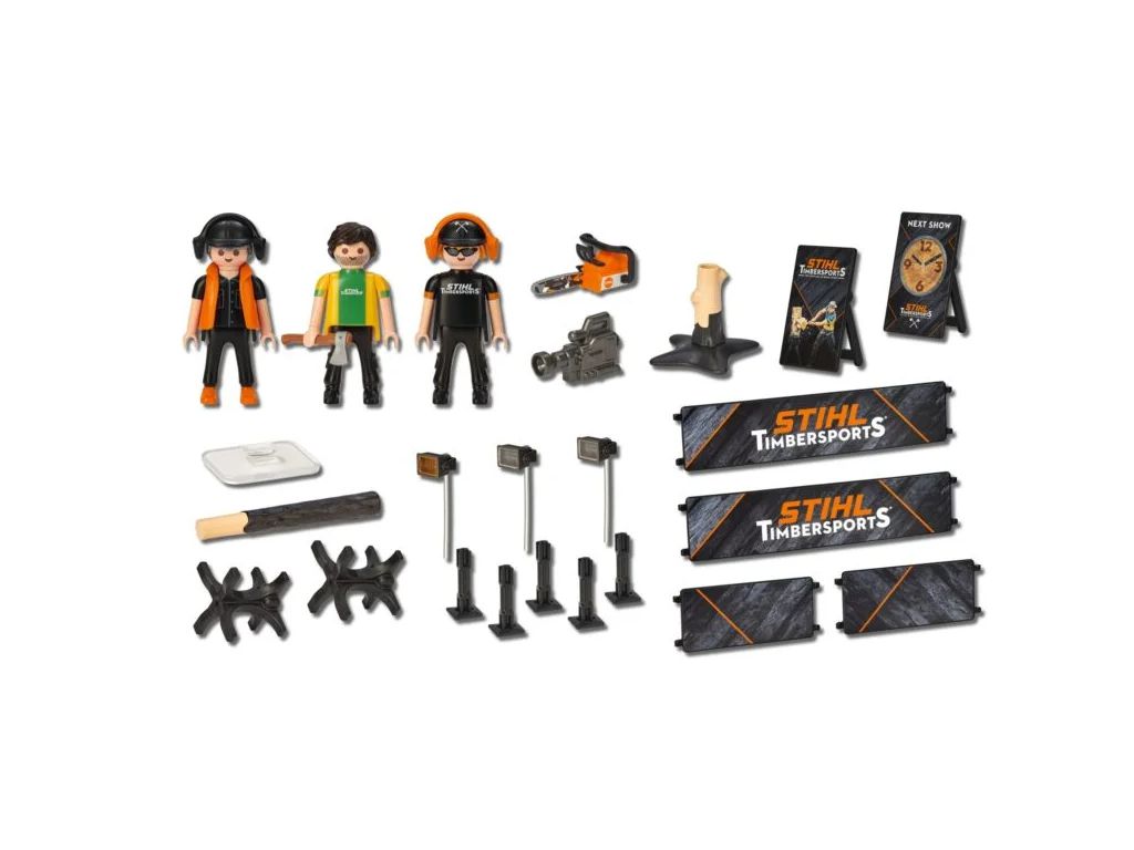 Ensemble TIMBERSPORTS Edition de Playmobil par STIHL