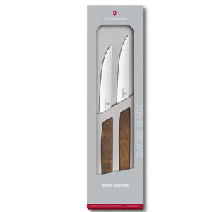 Set di 2 coltelli da bistecca Swiss Modern, VICTORINOX 6.9000.12