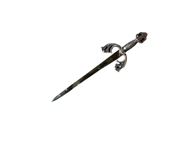 Tagliacarte spada El Cid Tizona Marto in acciaio inox con finitura argento