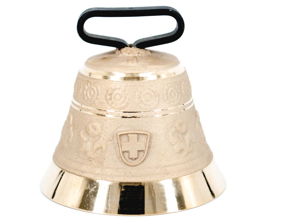 Schweizer Bronzeglocke 85 mm Ø - P