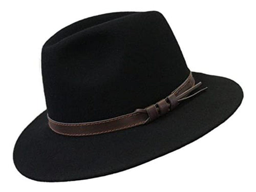Cappello indeformabile e impermeabile in lana