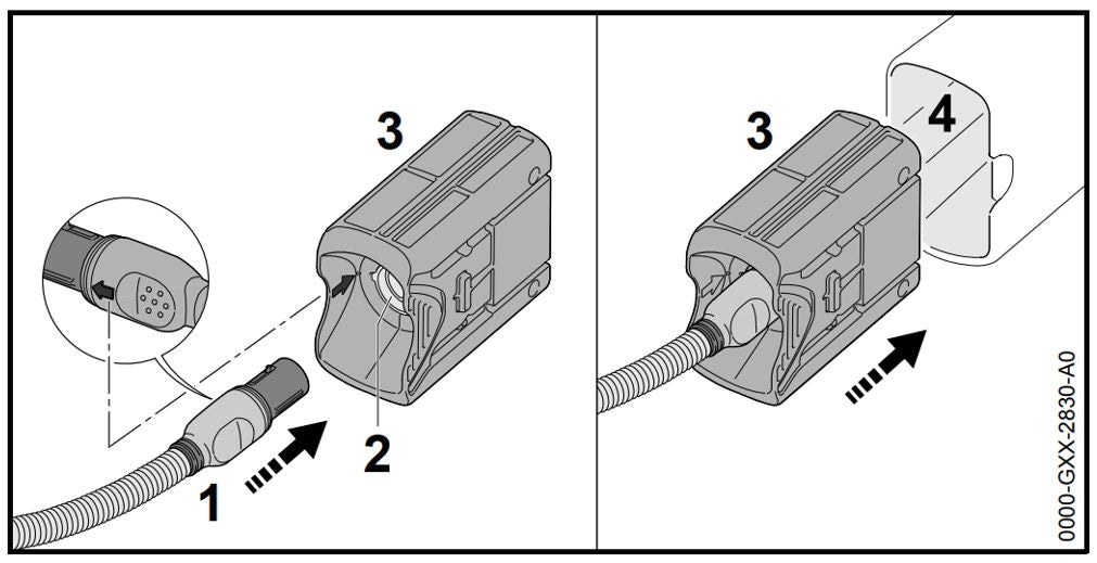 Câble de connexion pour batteries STIHL AR L