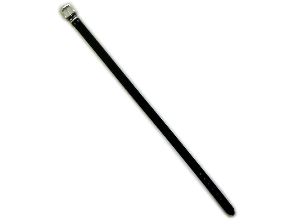 Cinture per pantaloni in pelle nera