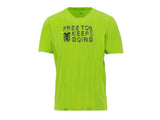 T-Shirt Crocus LimeGreen  - KARPOS