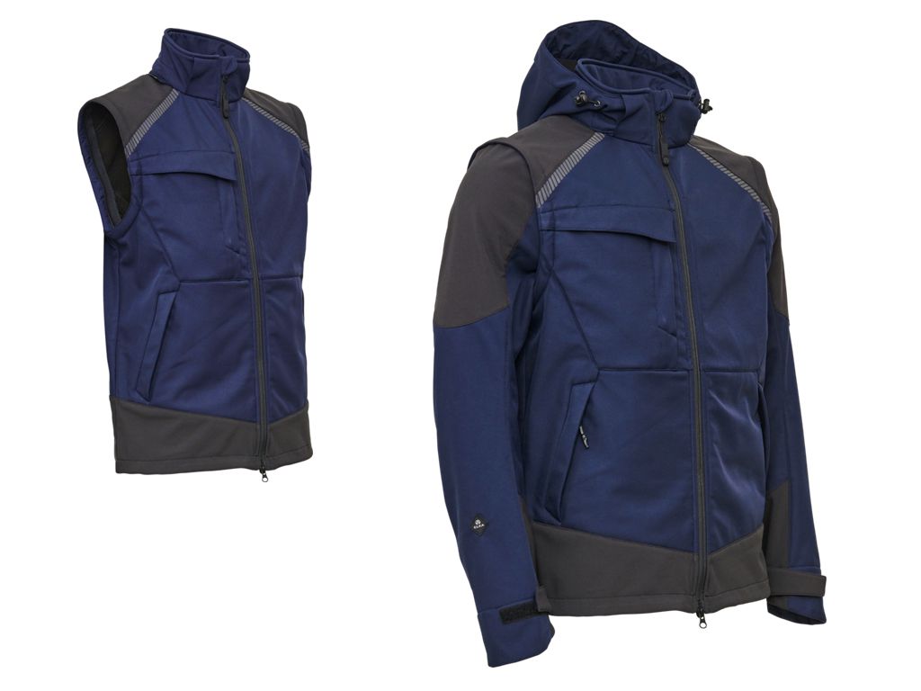 Veste softshell 2 en 1 Working Extreme ELKA