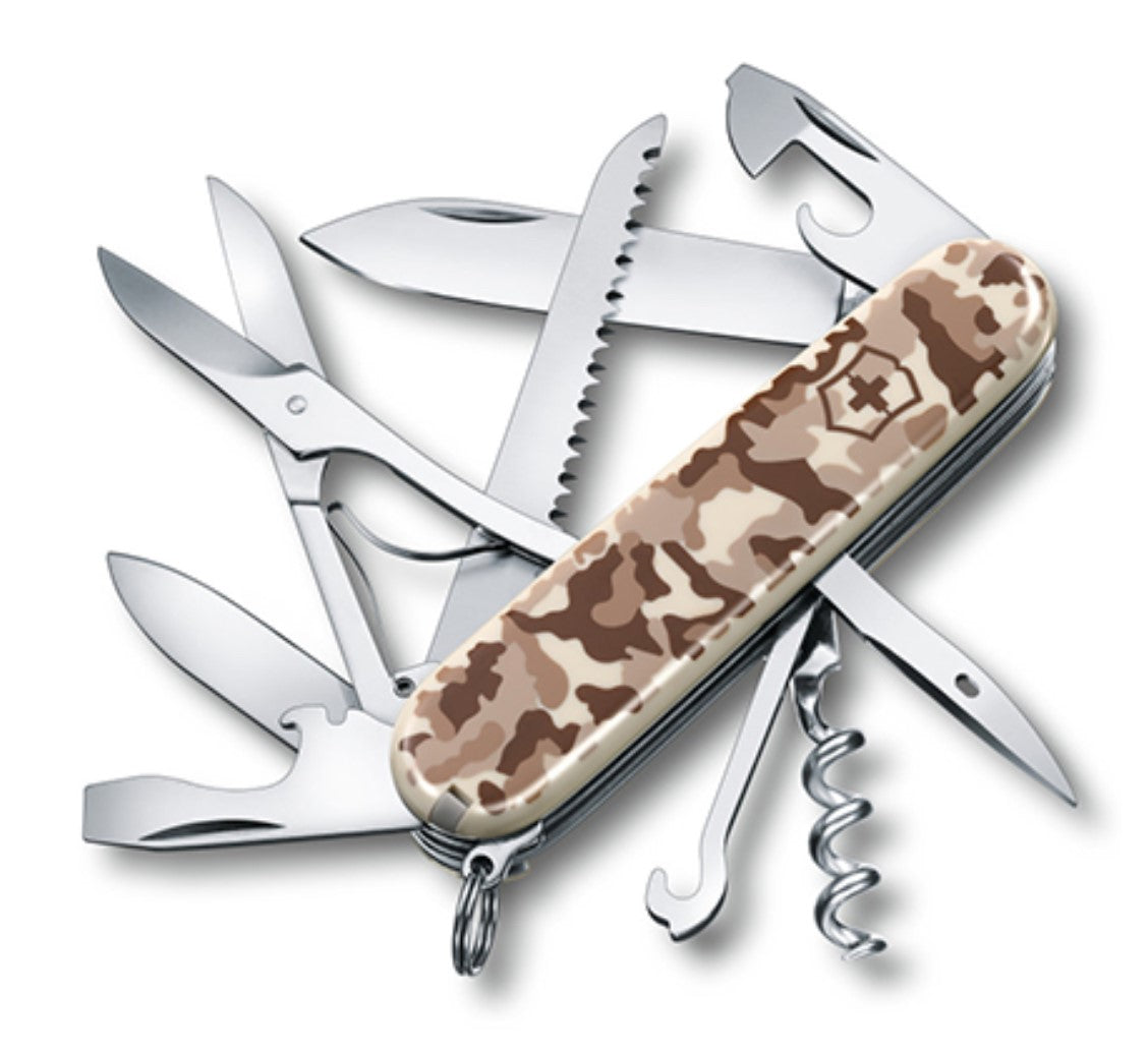 Huntsman Victorinox Camouflage - Classico, Desert e Navy