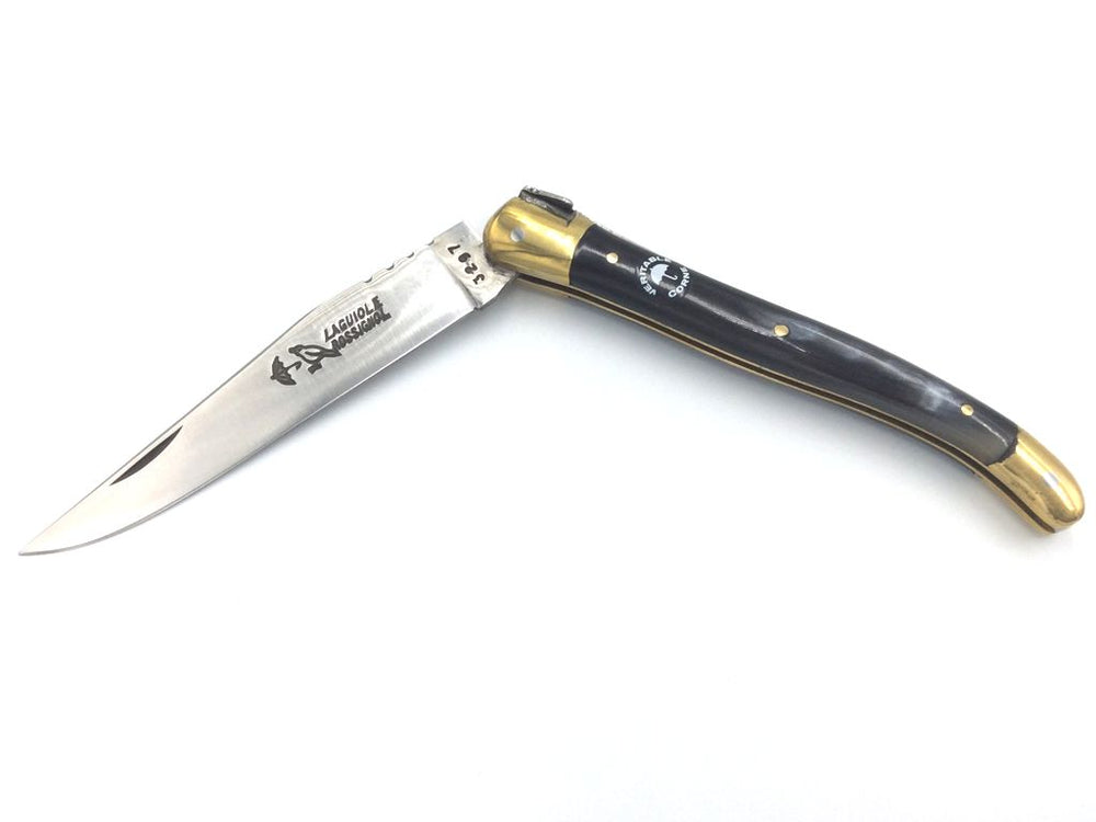 Laguiole Rossignol corno scuro - Caola