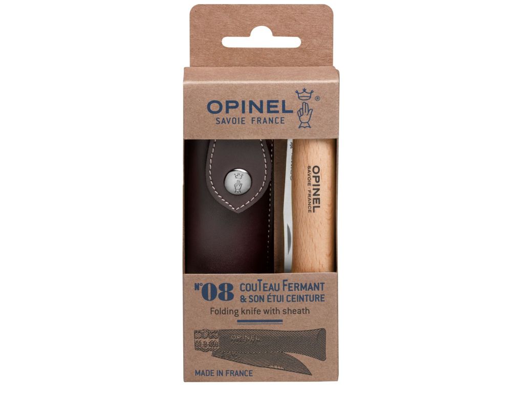 Opinel Tradition Inox N°08 avec étui