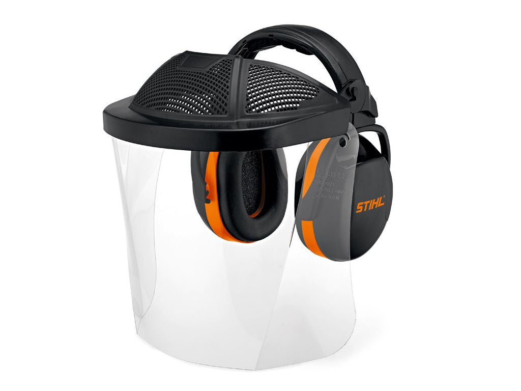 Protezione viso con visiera in Policarbonato e cuffie GPC 30 STIHL