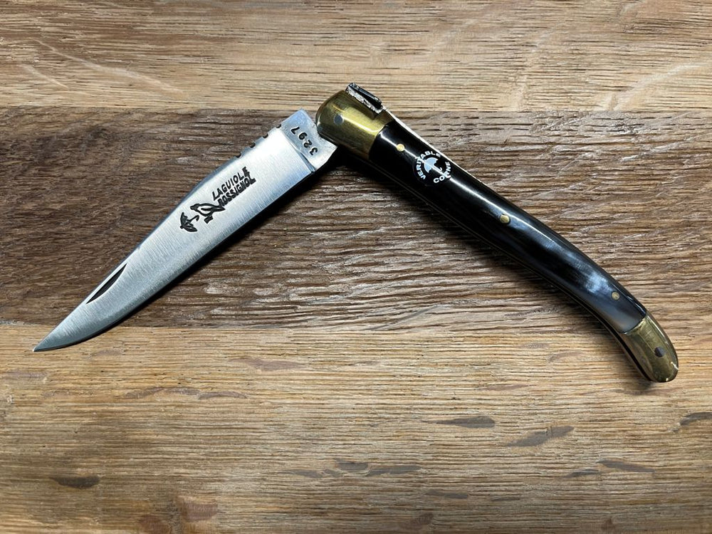 Laguiole Rossignol corno scuro - Caola